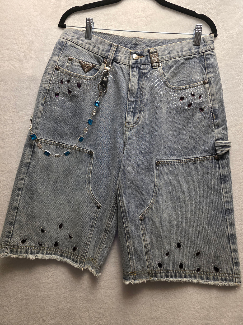Watson Dazzle Denim Shorts – Size 30