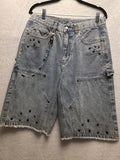 Watson Dazzle Denim Shorts – Size 30