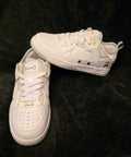 Brand X Skeletors Phantom all-white sneakers with bone detailing