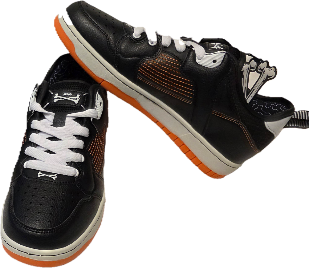 Brand X Skeletors Hazard Black Sneaker – Size 6Y / 7.5W