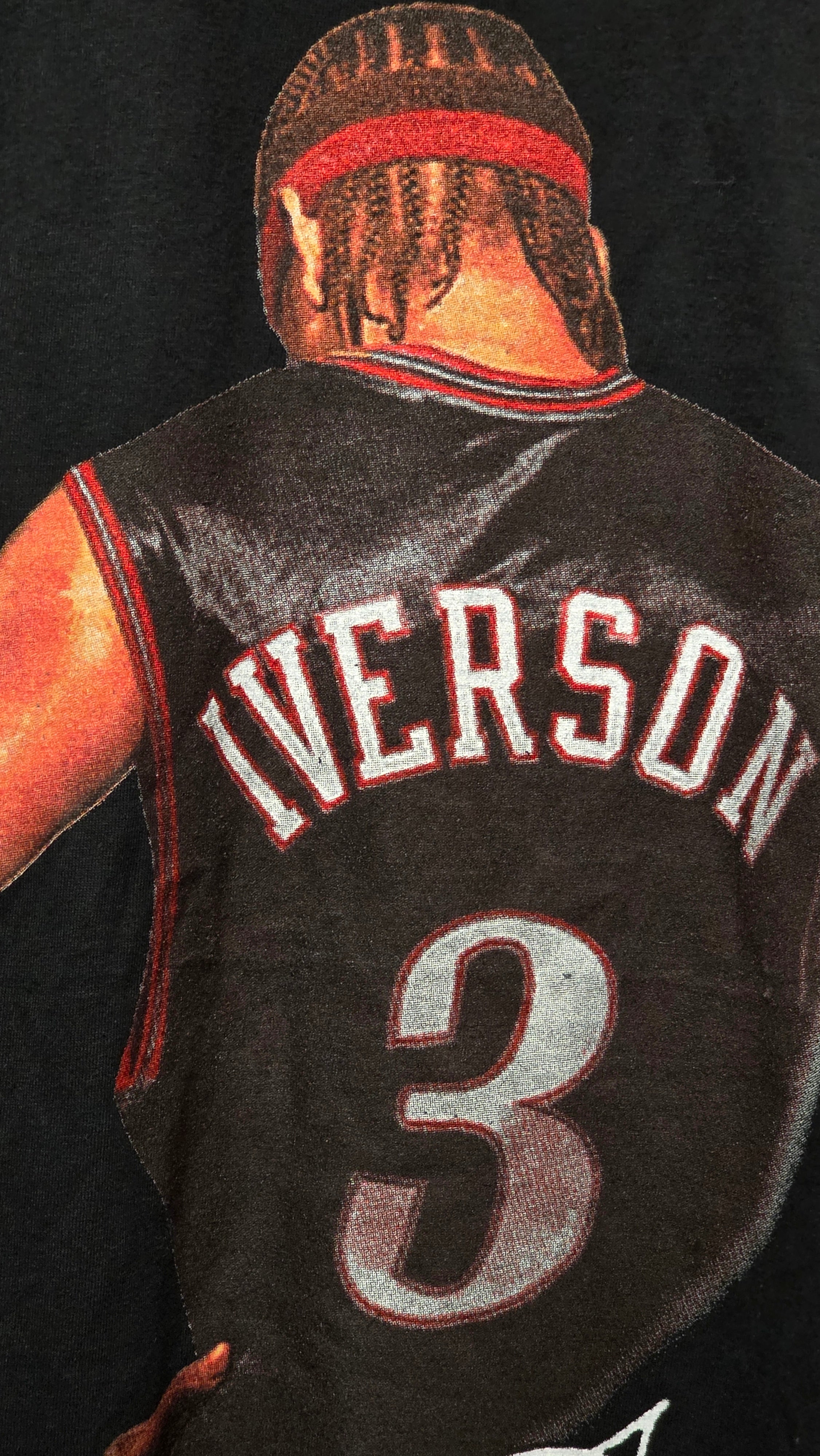 Iverson #3 Legend Never Fade Graphic Tee - Promo Flyer
