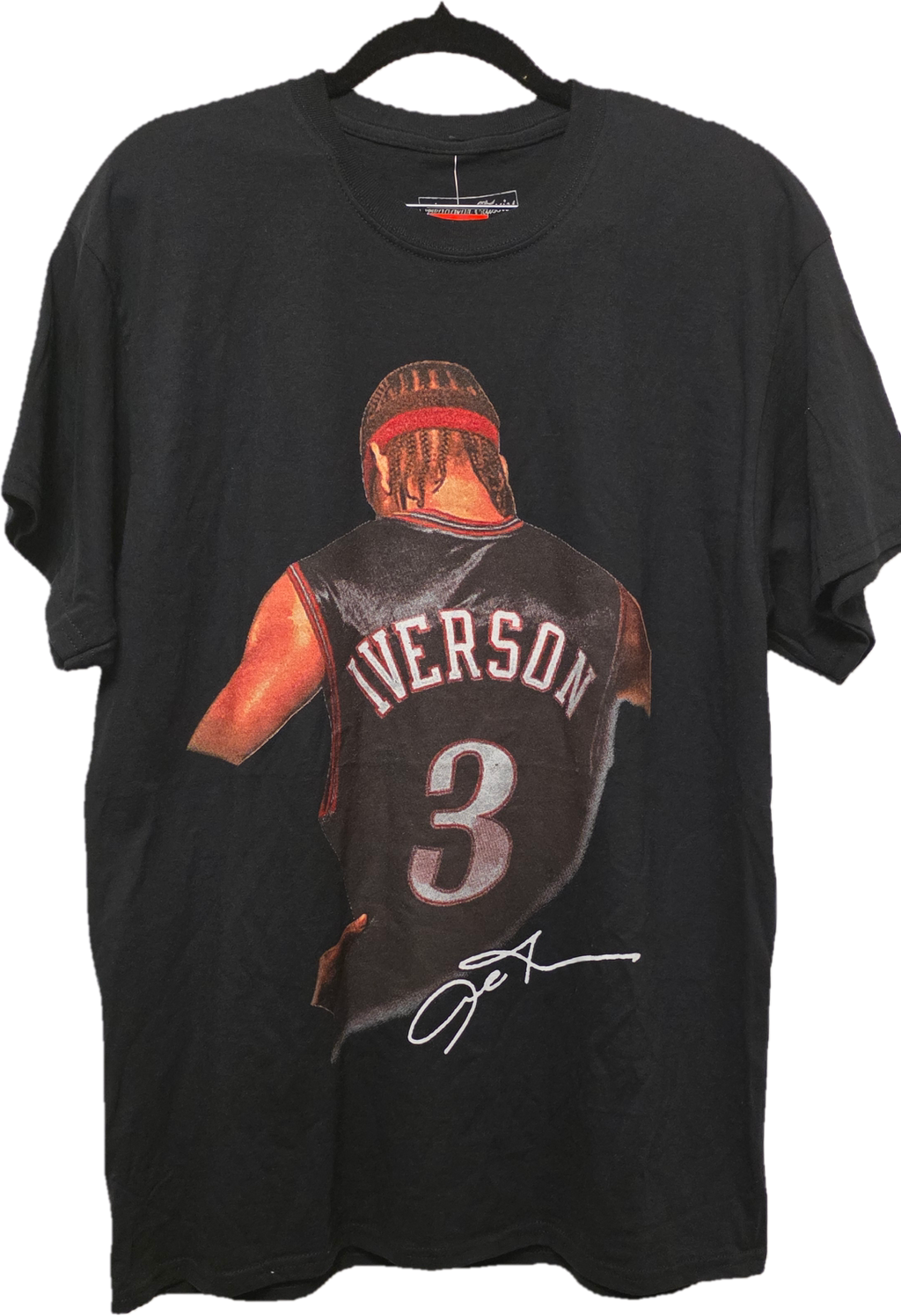 Iverson #3 Legend Never Fade Graphic Tee - Back Detail