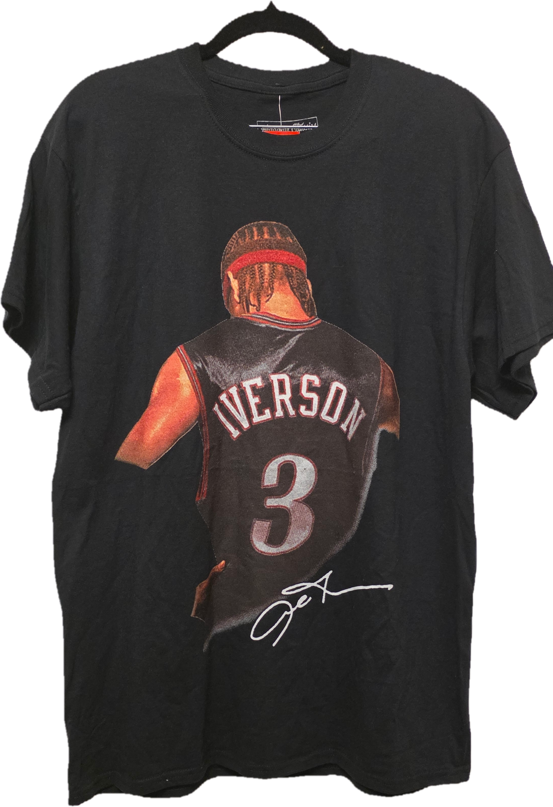 Iverson #3 Legend Never Fade Graphic Tee - Back Detail