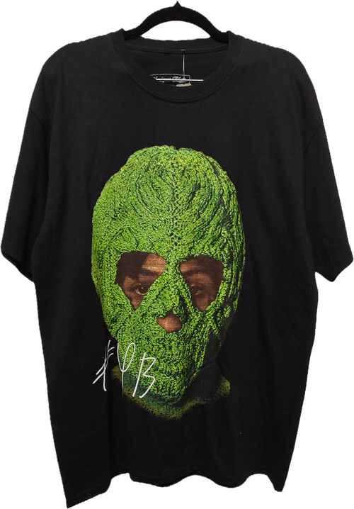 Green Ski Mask Graphic Tee - Promo Flyer