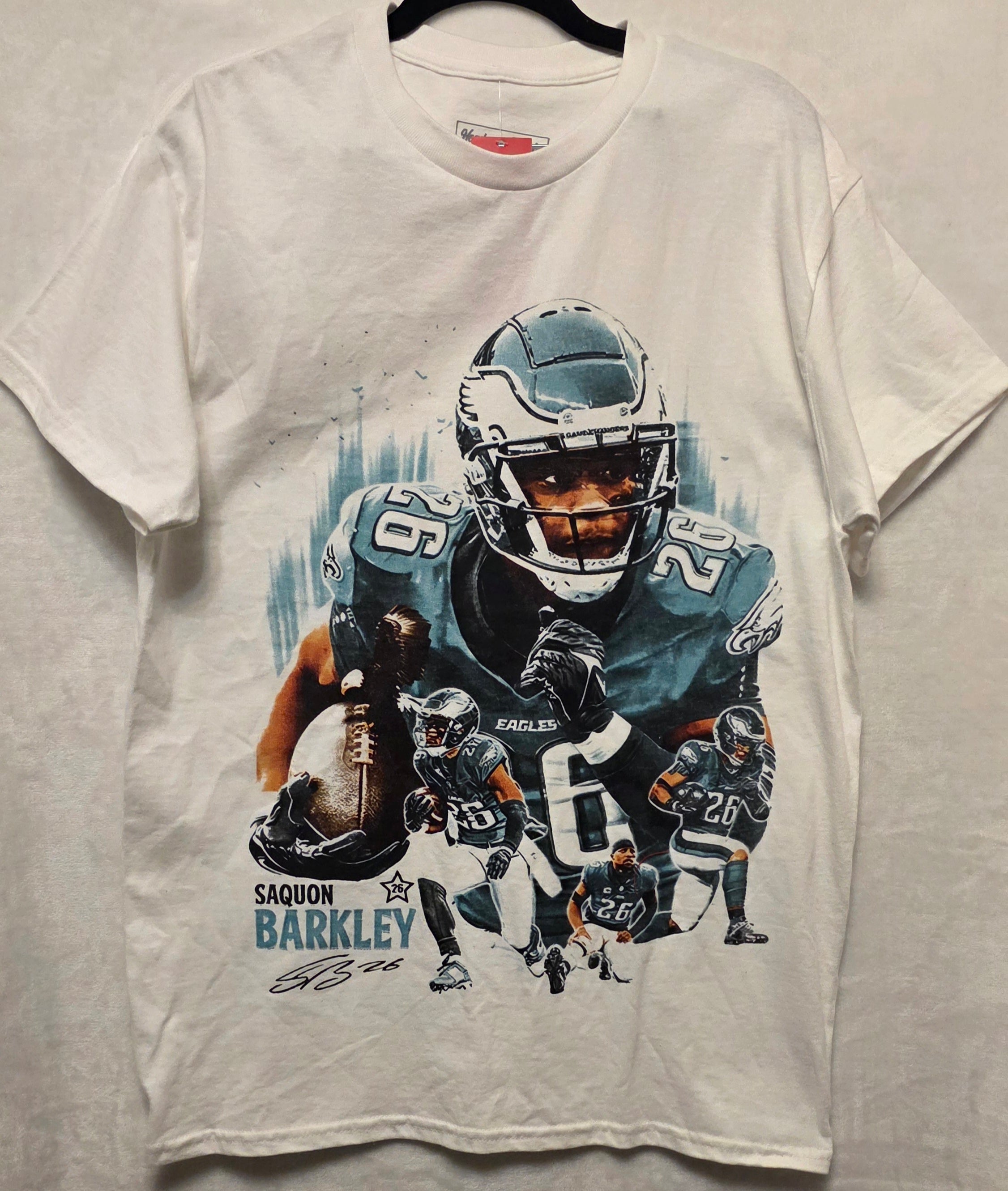 Saquon Barkley #26 Eagles Graphic Tee - Front