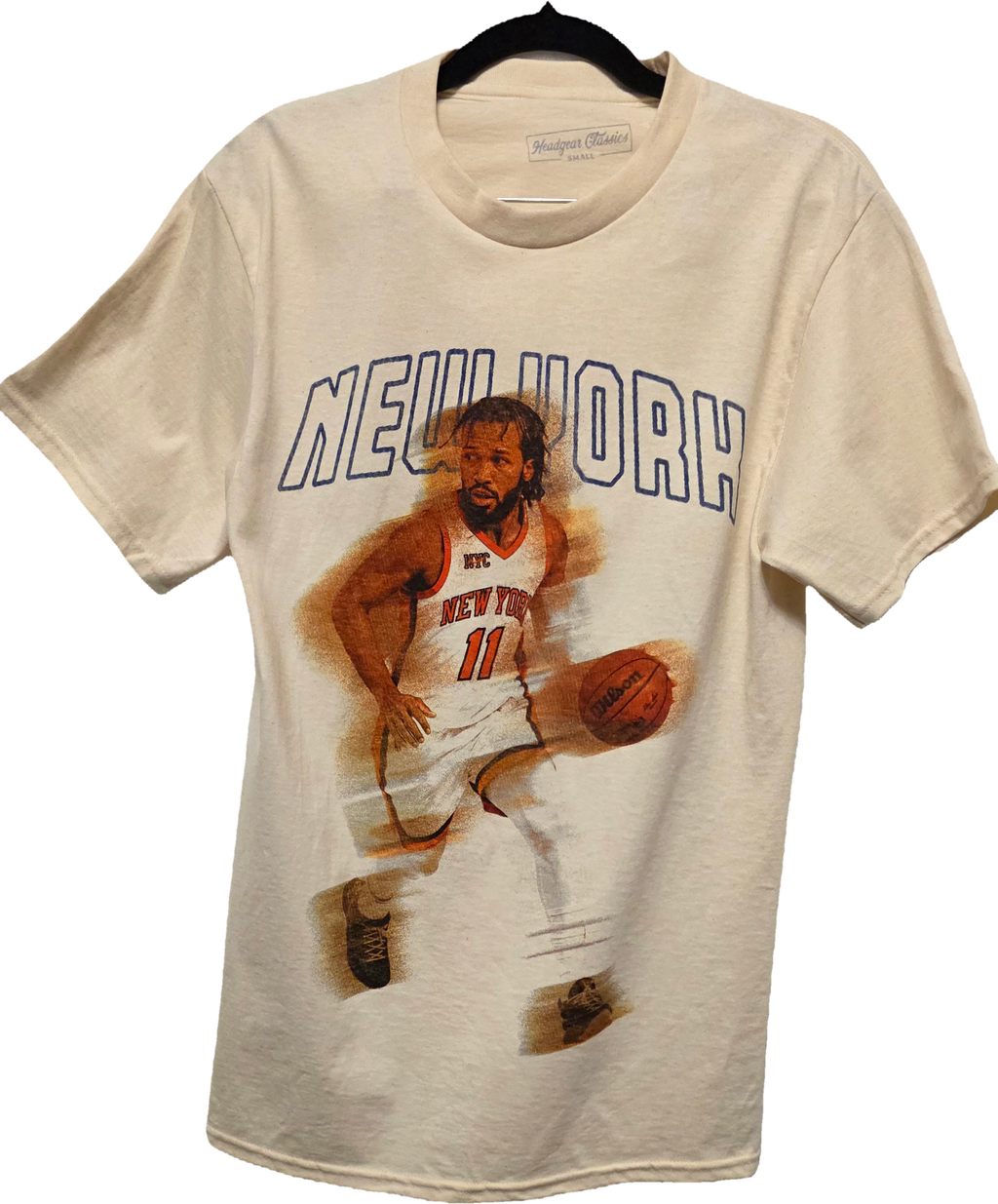 New York Knicks Jalen Brunson #11 Graphic Tee - Front