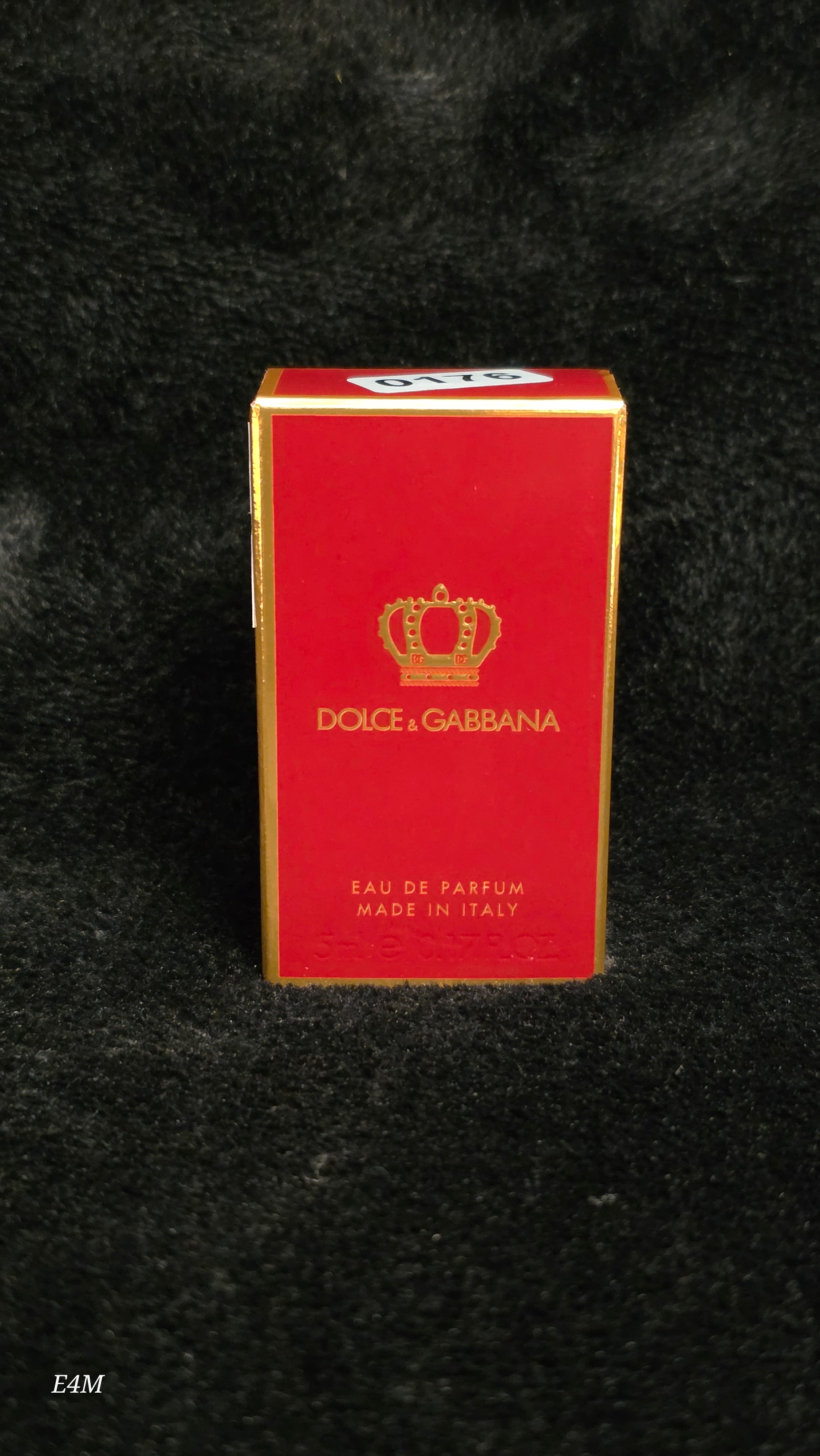 Dolce & Gabbana Q Eau de Parfum 5ml miniature splash bottle
