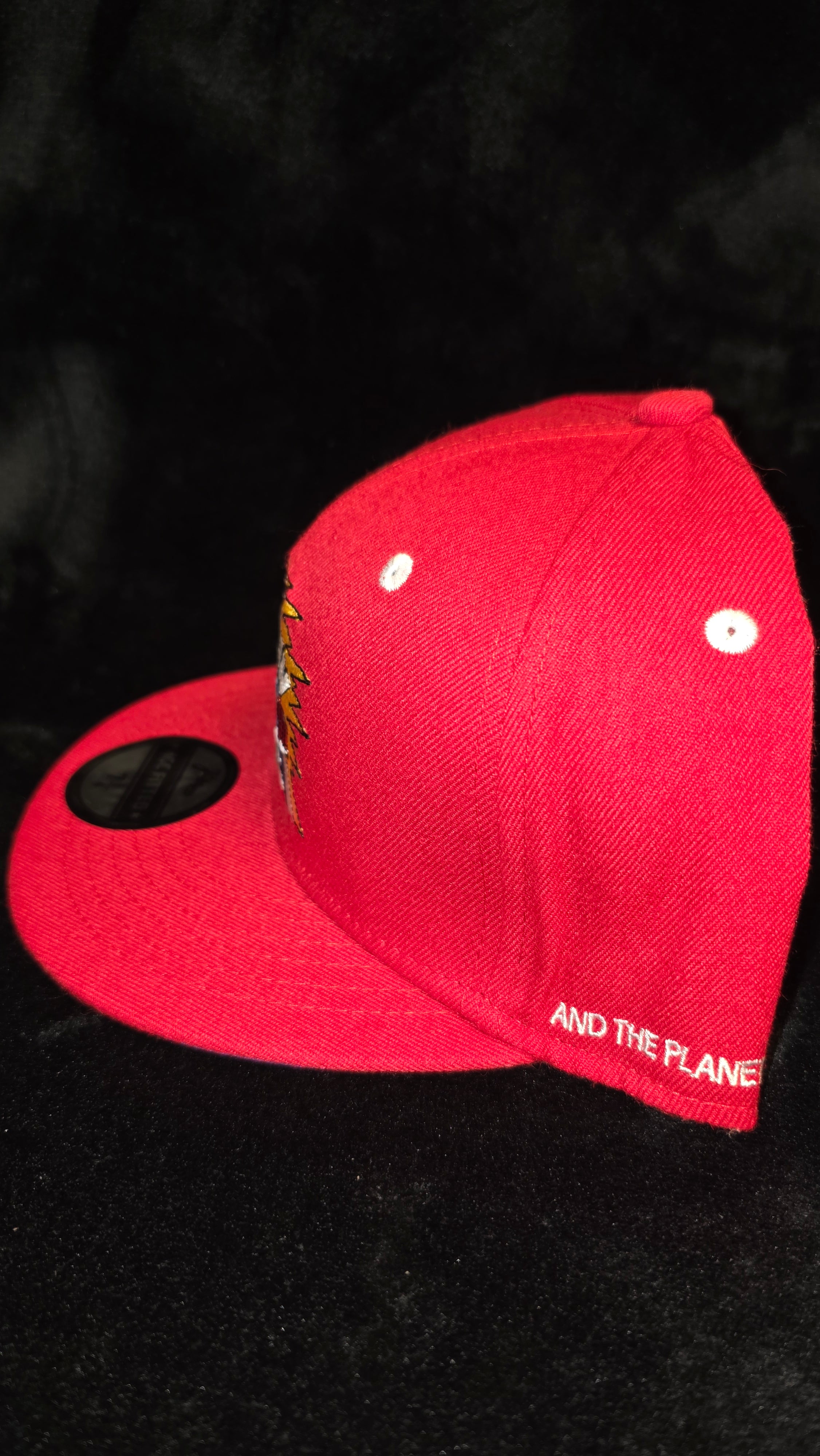 The New Adventures of Captain Planet Fitted Hat – Red