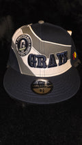 Homestead Grays Negro National League Fitted Hat – Navy & Grey