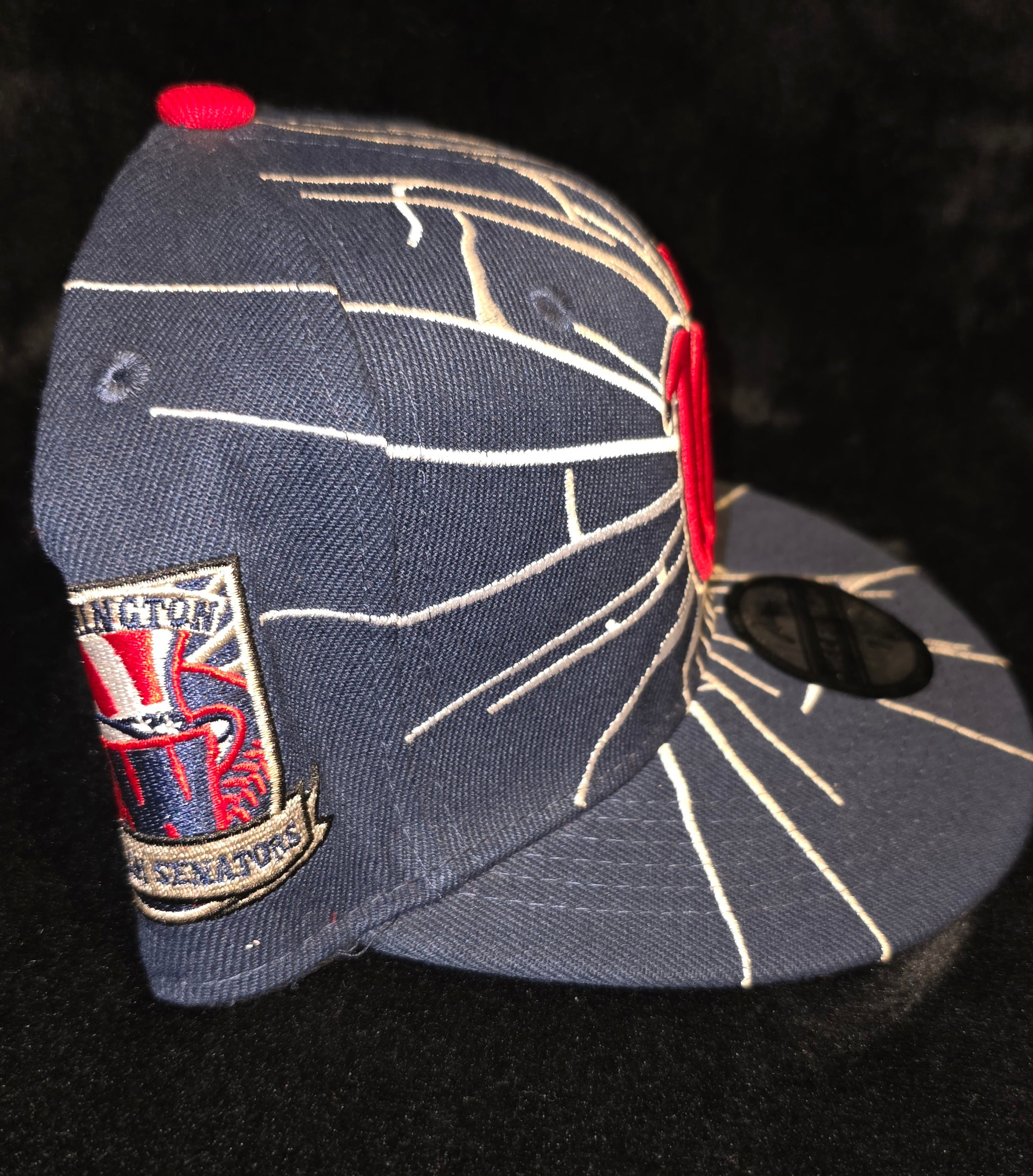 Washington Senators Negro National League Fitted Hat – Navy
