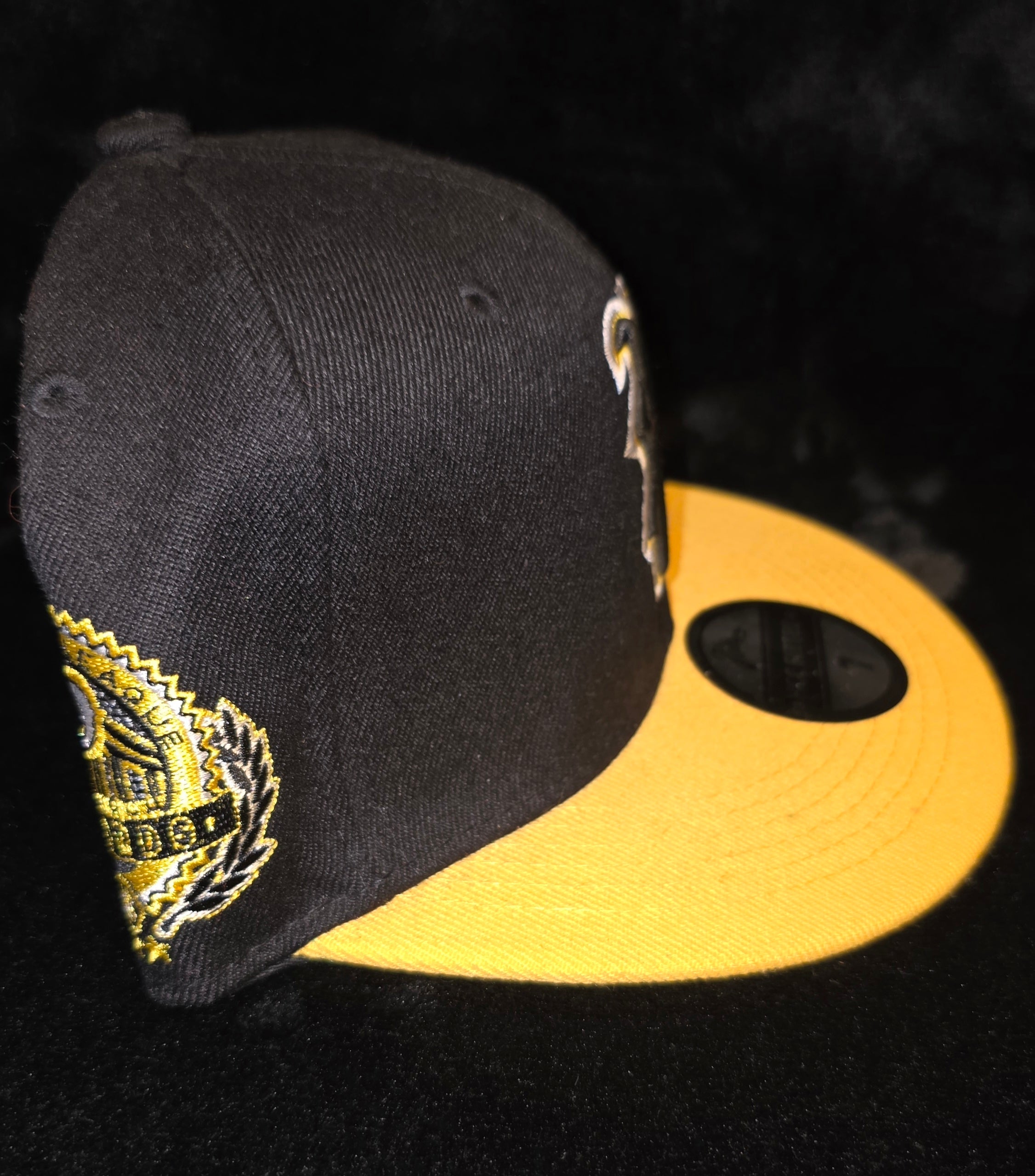 Pittsburgh Crawfords Negro National League Fitted Hat – Black & Gold