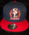St. Louis Stars Negro National League Fitted Hat – Navy & Red