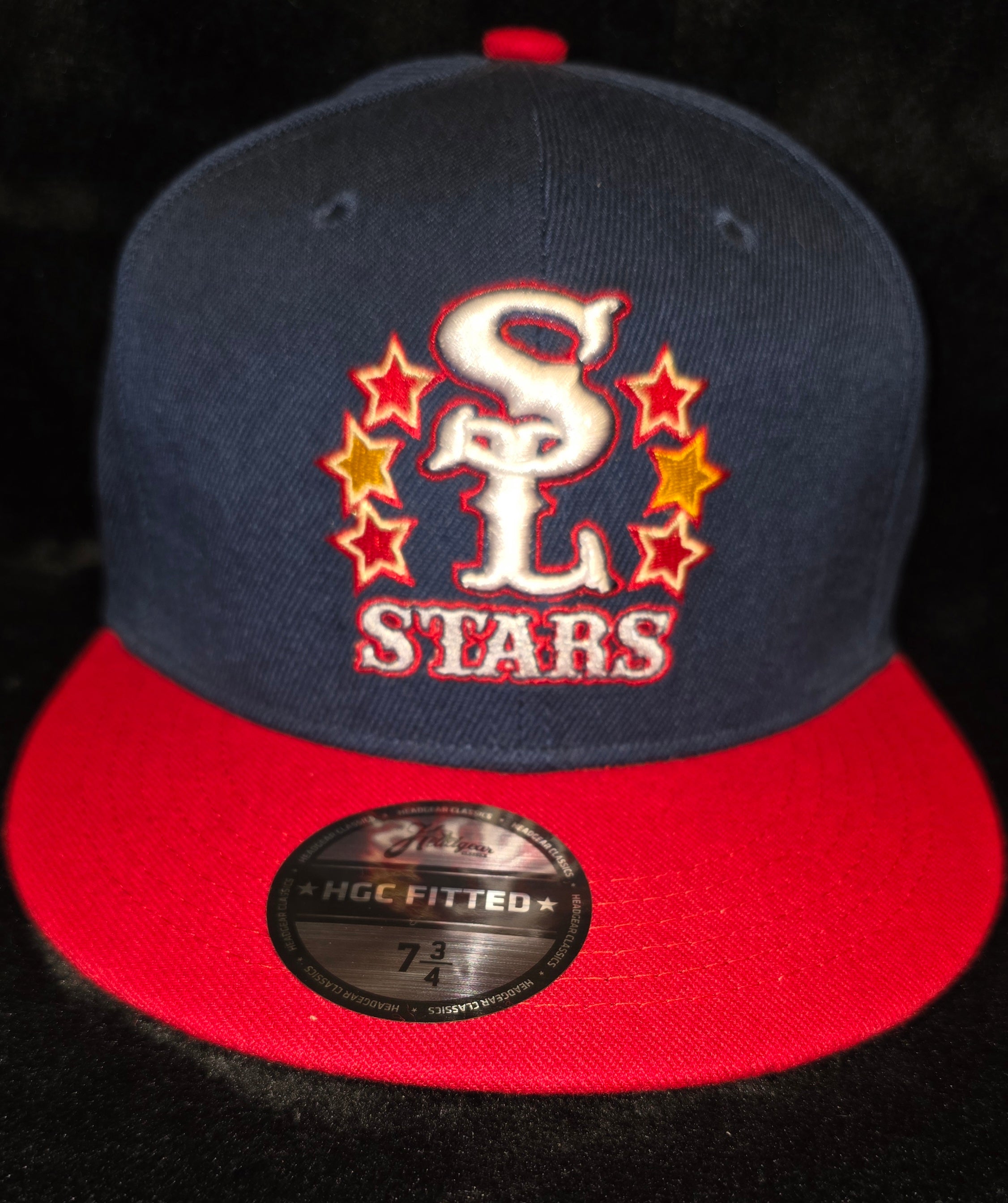 St. Louis Stars Negro National League Fitted Hat – Navy & Red