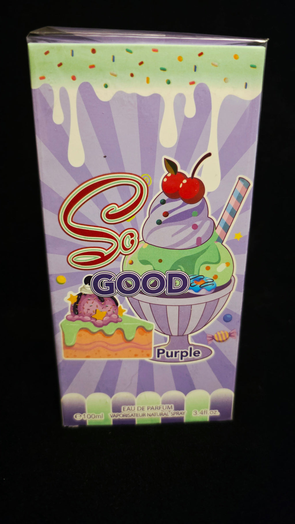 So Good Purple EDP 100ml box