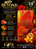 Beyond Heat Crush EDP 100ml promotional flyer