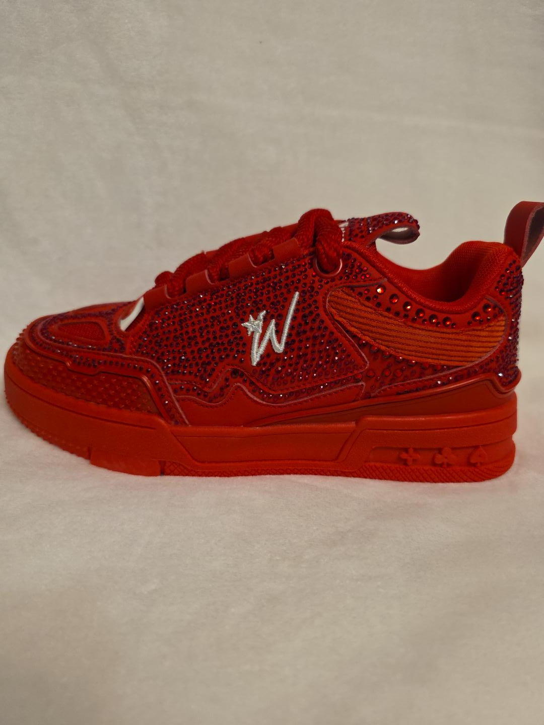 Wiatson K-Flip Jewelled Fire Stone Men's Sneakers