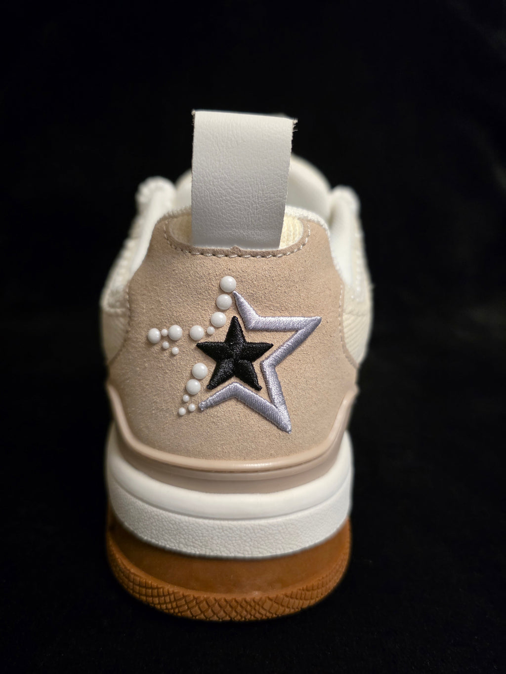 Watson K-Flip Pearls Desert Men's Sneakers - back view star emblem