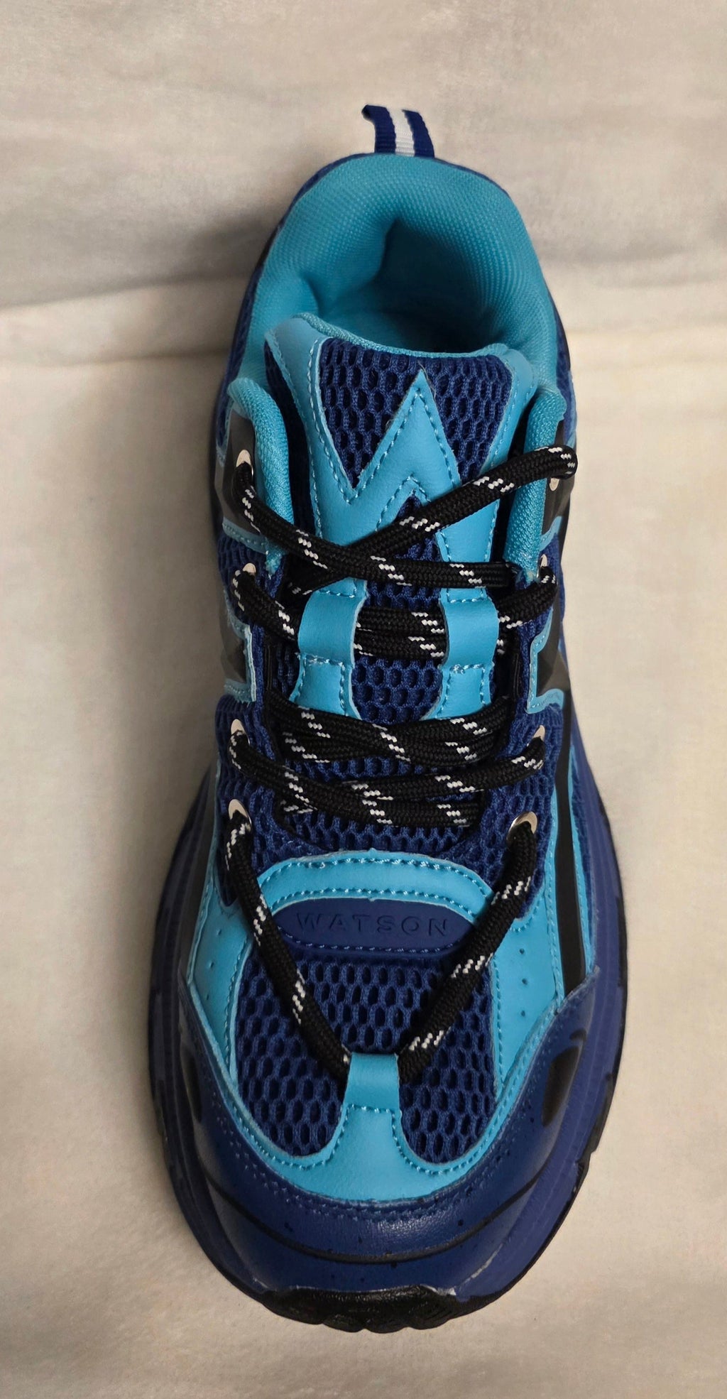 Watson Anura Blue Poison Men's Sneakers - top view
