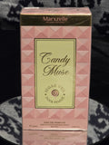 Marxzelle Candy Muse Sugar Veil Pour Femme Eau de Parfum 100mL box - blush pink quilted diamond texture packaging with gold Marxzelle header and cream Candy Muse Sugar Veil lollipop label