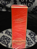 Your Desire For Women Eau de Parfum 100mL box - bold red glitter packaging with gold trim and elegant gold cursive script logo