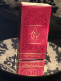 Hayaati Exotic Eau de Parfum 50mL box by Ard al Zaafaran - bold crimson and gold Islamic geometric pattern packaging
