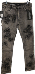 ANØM Genuine Be Different Distressed Slim Jeans – Size 36
