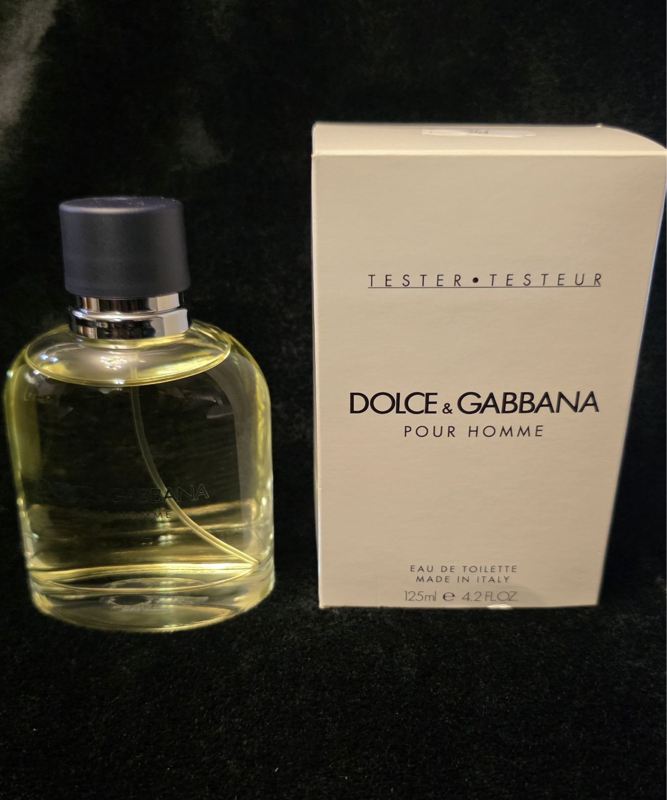 Dolce & Gabbana Pour Homme Eau de Toilette – 125ml (Tester)