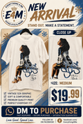 SZA Vintage Graphic Tee white size medium with bold vintage SZA print and signature